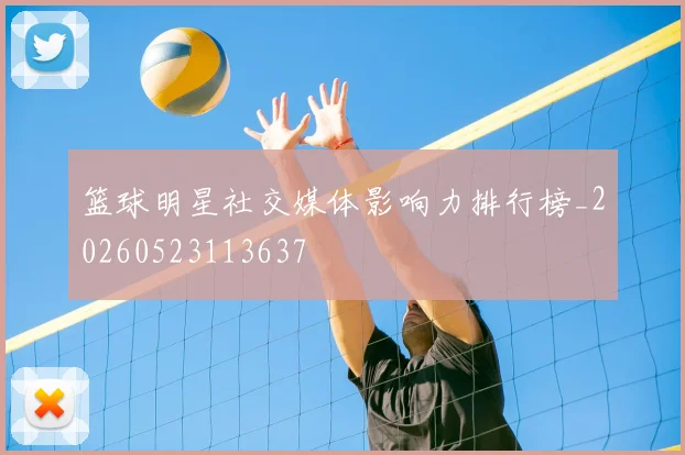 篮球明星社交媒体影响力排行榜_20260523113637